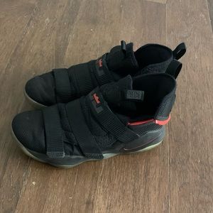 Lebron black size 12 shoes